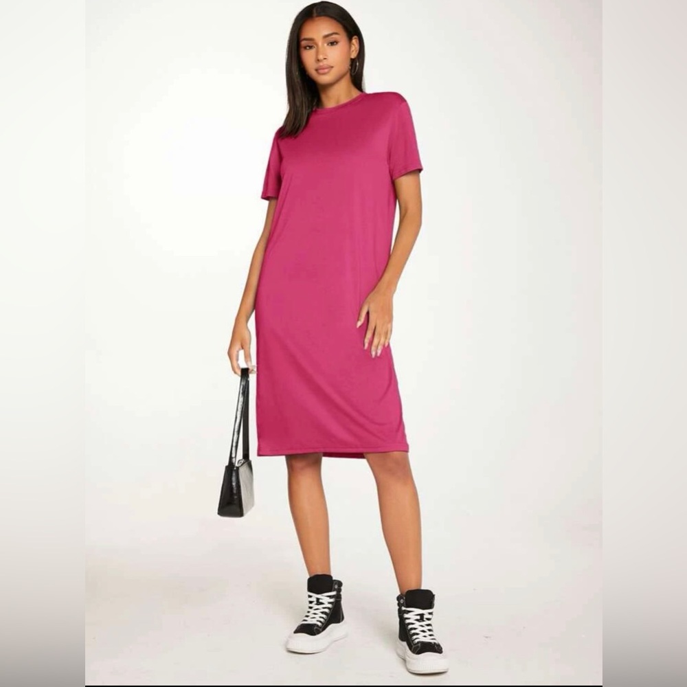Shein T-shirt dress.